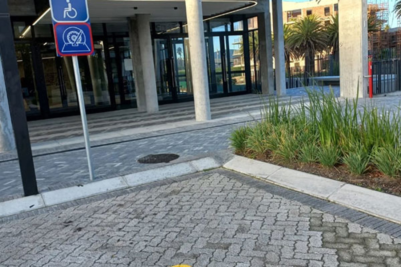 Disabled bay Hillsong Century City